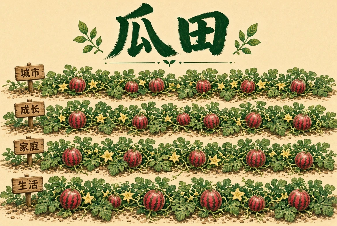 瓜田主题画面