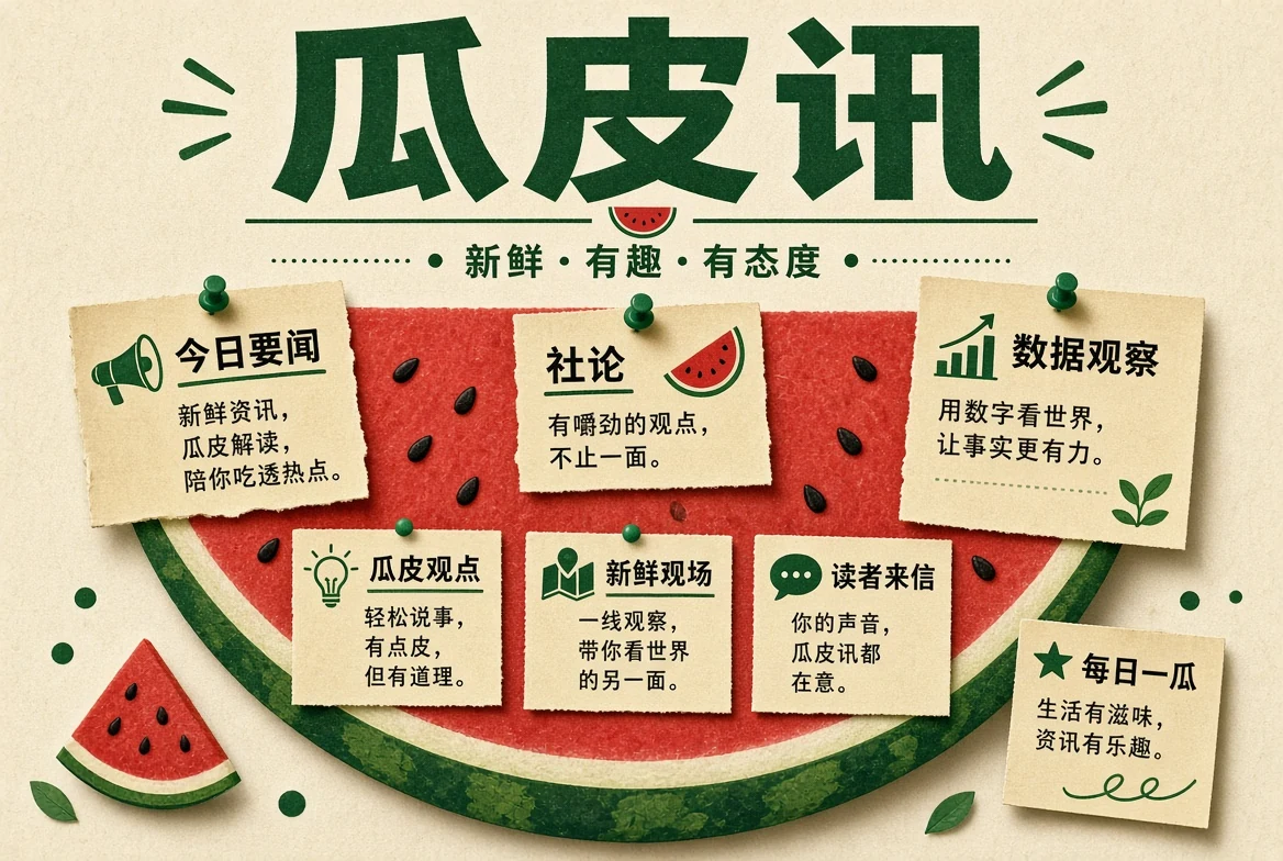 瓜皮讯主题画面